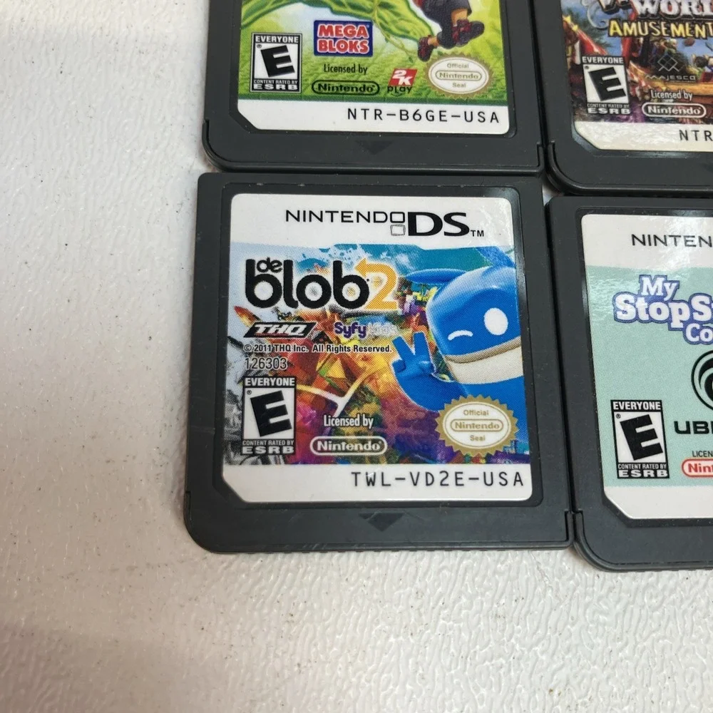Lot of‎ 6 Nintendo DS Games Tested and Working (Cartridges Only)